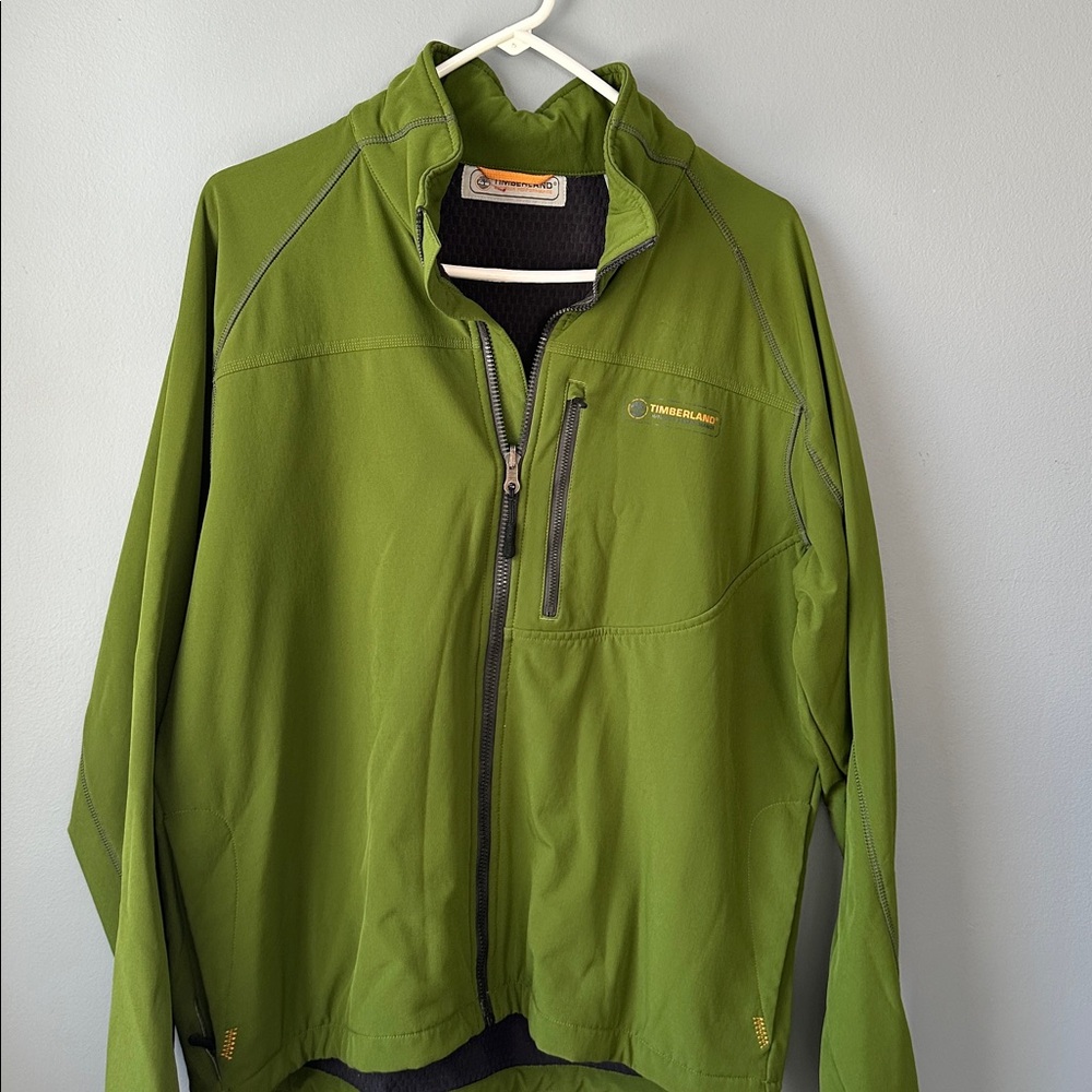 Timberland soft shell Performance full zip jacket mens large - Picture 3 of 14